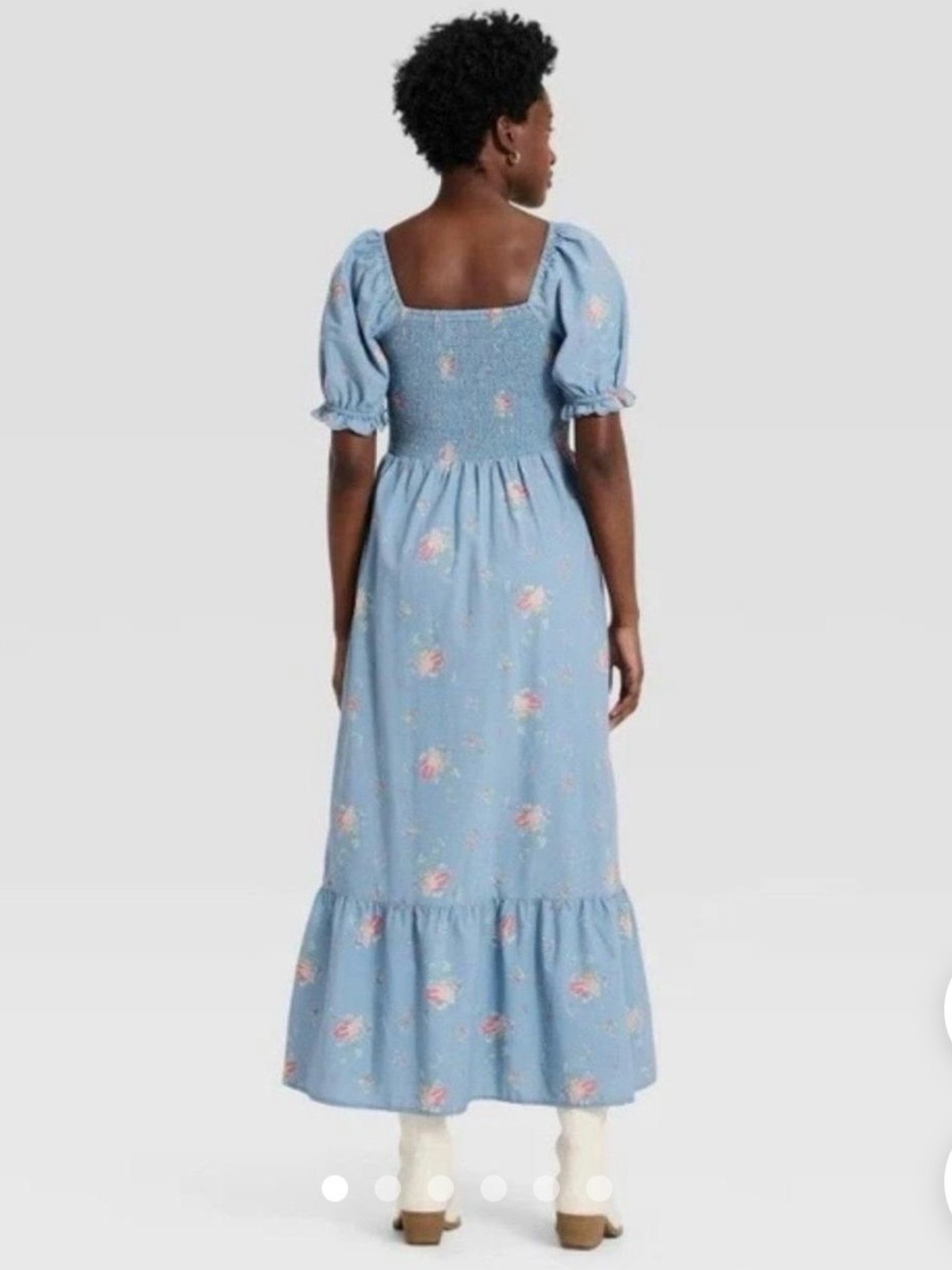 Universal Thread Blue Maxi Dress - Picture 2 of 7